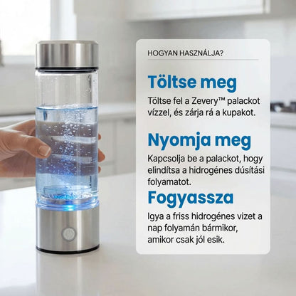 Zevery™ Hidrogénes Víz Palack