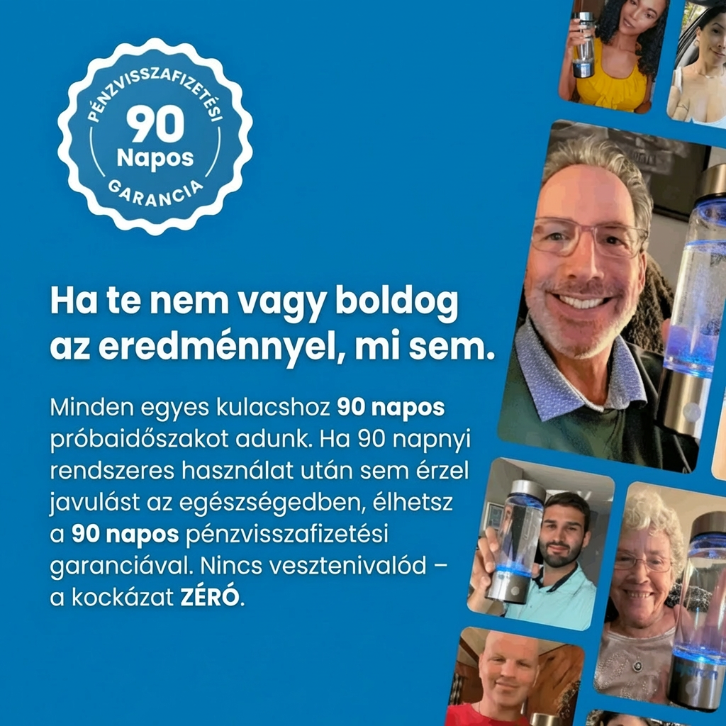 Zevery™ Hidrogénes Víz Palack